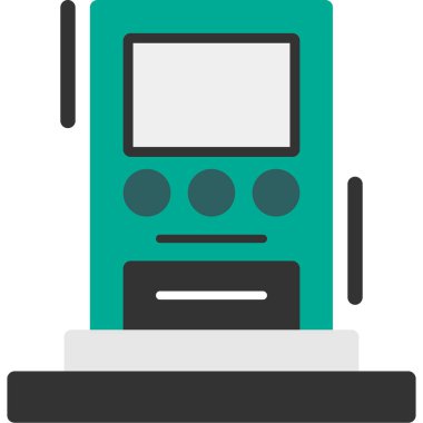 Cep telefonu simgesinin vektör illüstrasyonu