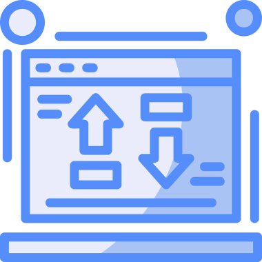 Bilgisayar tasarımı. Web simgesi