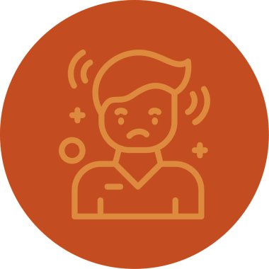 Maskeli bir kadının vektör çizimi