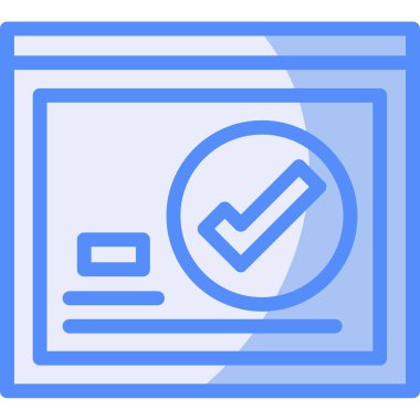 Pano. Web simgesi basit tasarım