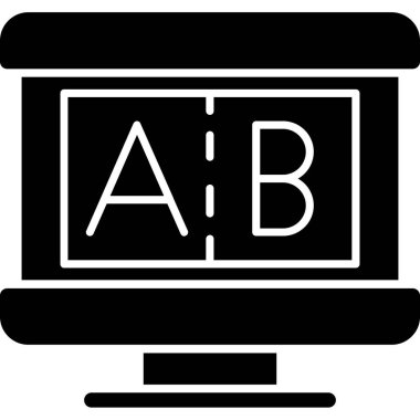 Vektör illüstrasyonu, seo modern simge