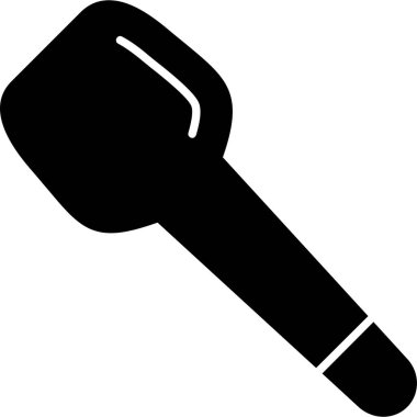 yemek kaşığı mutfak simgesi ana hatlarıyla