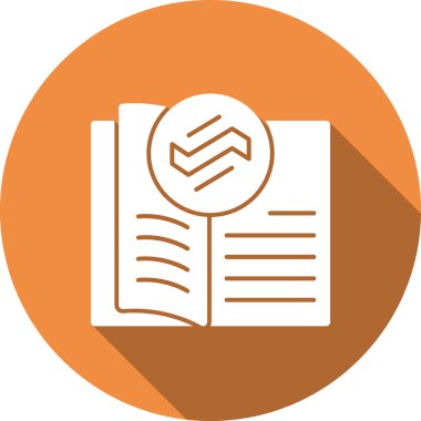 kitap simgesi vektör illüstrasyonu