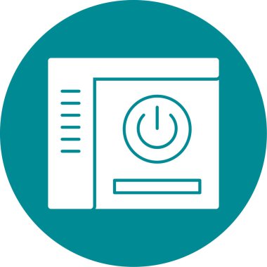 seo modern simgesinin vektör illüstrasyonu