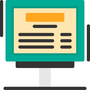 ekran vektör simgesini izle