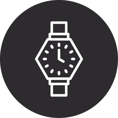 İzle. Web simgesi basit illüstrasyon