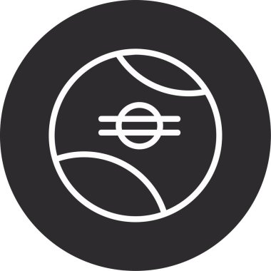 Para simgesinin vektör illüstrasyonu