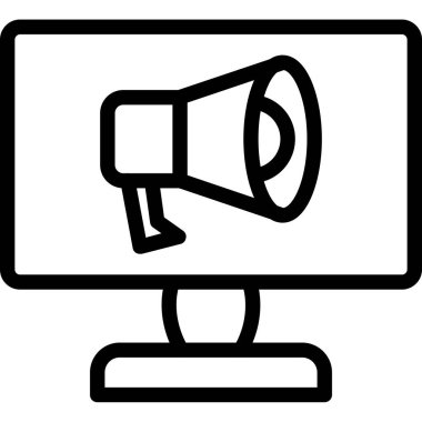 video simgesi, vektör illüstrasyonu