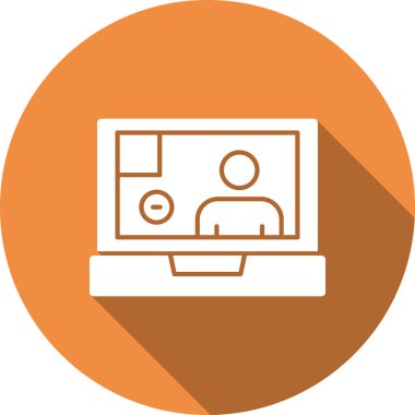 seo modern simgesinin vektör illüstrasyonu