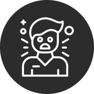 doktor simgesi, vektör illüstrasyonu