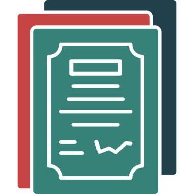 Kontrol listesi. Web simgesi basit illüstrasyon