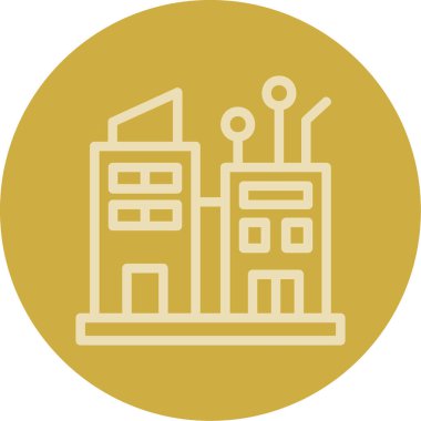 vektör şehir resimleme