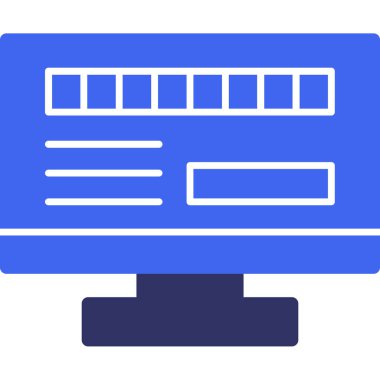 tarayıcı web simgesi basit tasarım