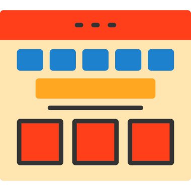 iş yönetimi vektör simgesi