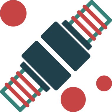 İplik simgesi vektör illüstrasyon tasarımı dikiliyor