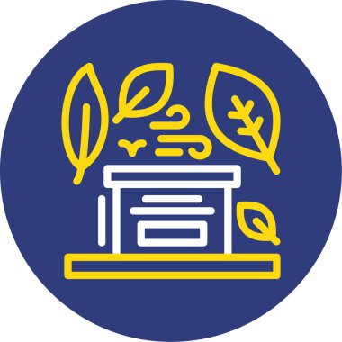 Bir kitap simgesinin vektör illüstrasyonu