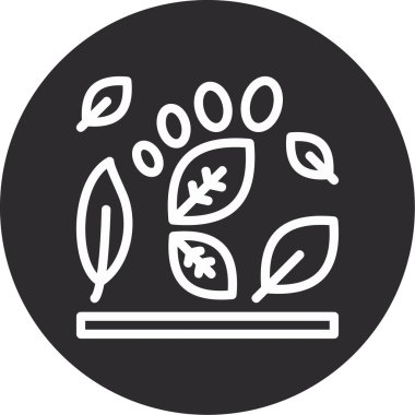 vektör ağacı simgesi, illüstrasyon