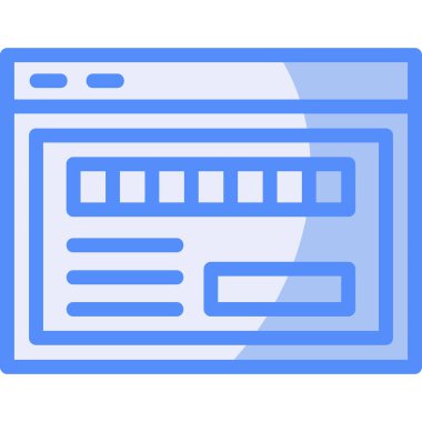 Tarayıcı web simgesi düz biçimli