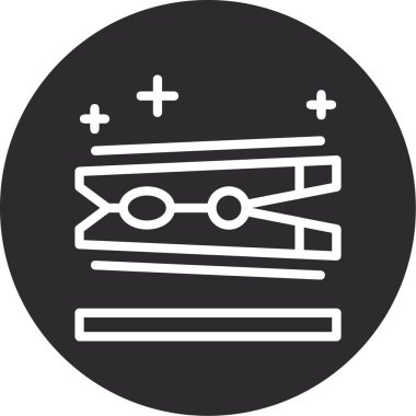 Film ve makaranın vektör simgesi