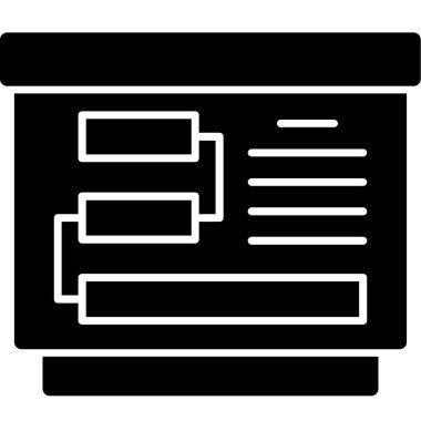 seo modern simgesinin vektör illüstrasyonu