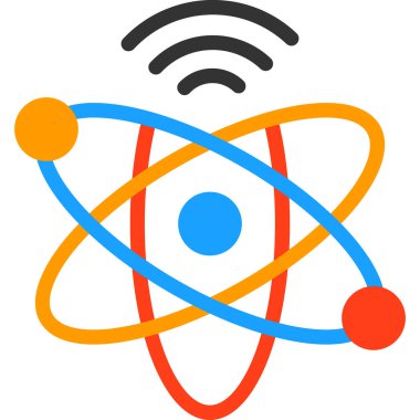 uydu simgesi vektör illüstrasyonu