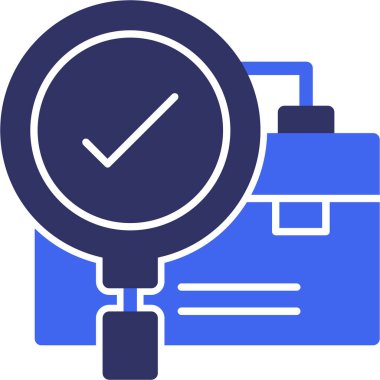 Arama simgesi vektör illüstrasyonu