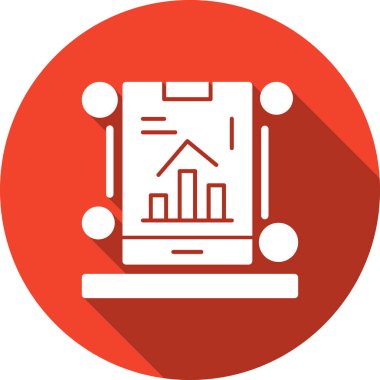 Seo simgesinin vektör illüstrasyonu