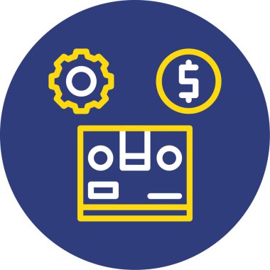 seo modern simgesinin vektör illüstrasyonu