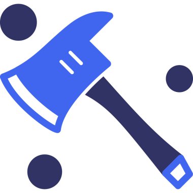 Kürek simgesi, modern vektör illüstrasyon tasarımı