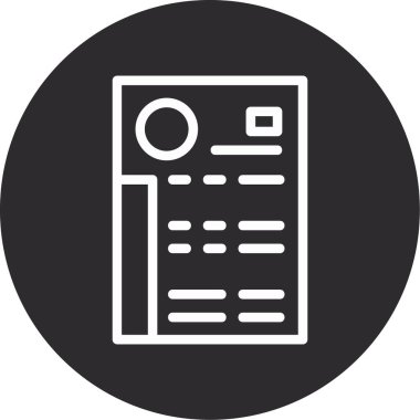 seo modern simgesinin vektör illüstrasyonu