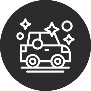 araba simgesi vektör illüstrasyon tasarımı