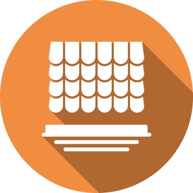 Ekmek. Web simgesi basit illüstrasyon