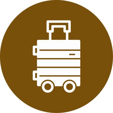 Bagaj simge vektör çizim