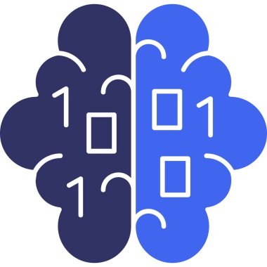 Bir noel ağacı simgesinin vektör illüstrasyonu