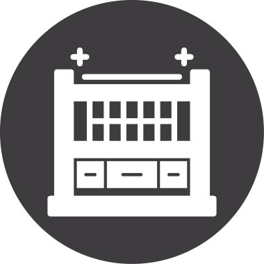 Modern simgenin vektör illüstrasyonu