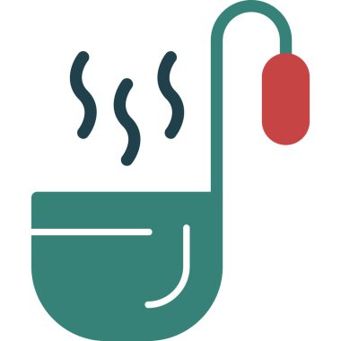 termometre simgesi vektör illüstrasyonu