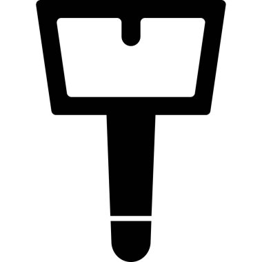 Çekiç. Web simgesi basit tasarım