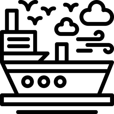 seyahat gemisi simgesi