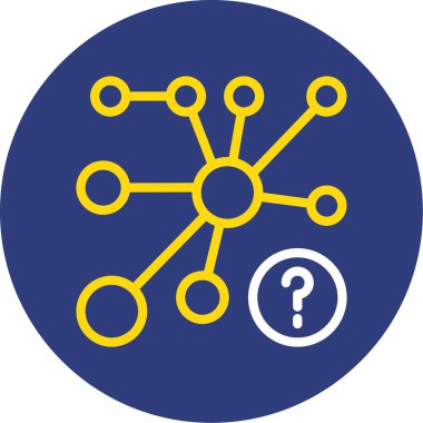 Veri analizi. Web simgesi basit illüstrasyon