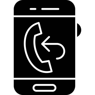 Cep telefonu simgesini ana hat biçiminde ara