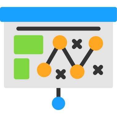 ağ web simgesi basit illüstrasyon