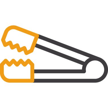 kürek simgesi vektör illüstrasyonu