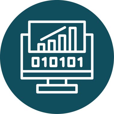 vektör bilgisayar ekranı simgesi