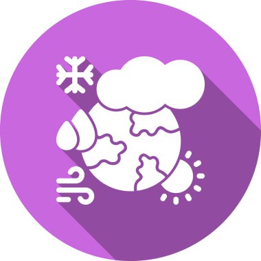 Hava simgesinin vektör illüstrasyonu