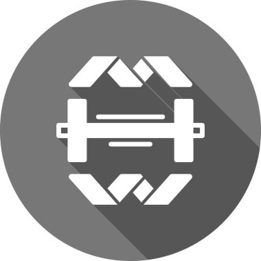 Modern b 'nin vektör illüstrasyonu eksik simgesi