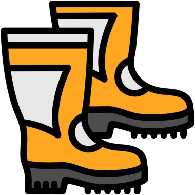 Çizme simgesi, vektör illüstrasyonu