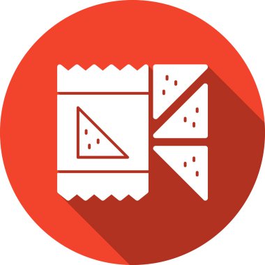 Vektör illüstrasyonu, pizza simgesi