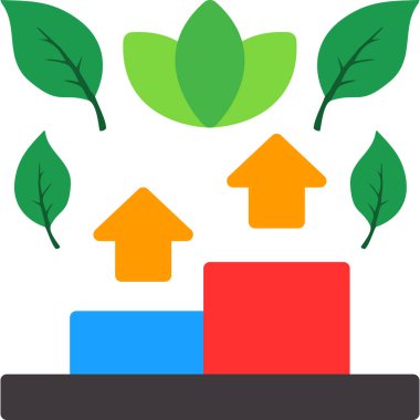 ekoloji çevre bitki simgesi