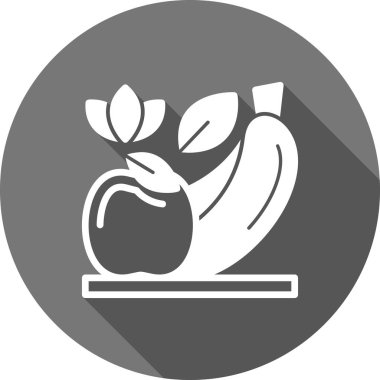 Bir bitki simgesinin vektör illüstrasyonu