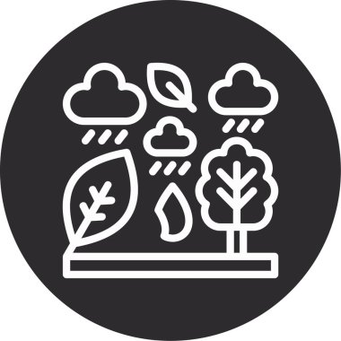 Modern simgenin vektör illüstrasyonu